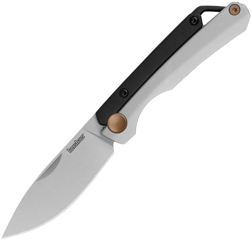 Kershaw Esteem Polished Black G10/Steel Bead Blasted 8Cr13MoV - Knives.mx