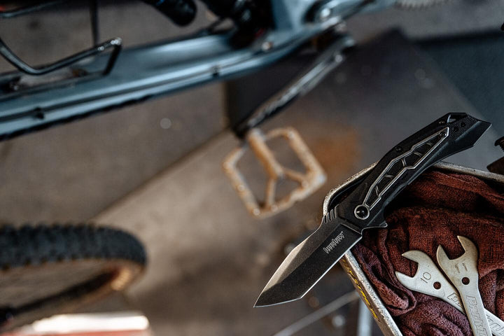 Kershaw Flatbed Black G10 Assisted SpeedSafe BW 8Cr13MoV - Knives.mx