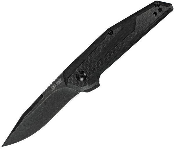 Kershaw Fraxion Linerlock G10 w CF BlackWash 8Cr13MoV - Knives.mx