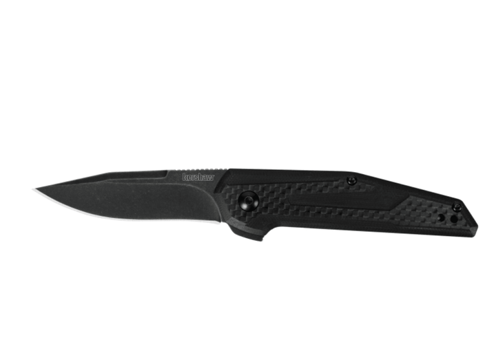 Kershaw Fraxion Linerlock G10 w CF BlackWash 8Cr13MoV - Knives.mx