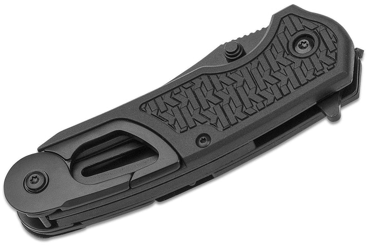 Kershaw Funxion EMT Linerlock A/O GFN Black Oxide Serrated 8Cr13MoV - Knives.mx