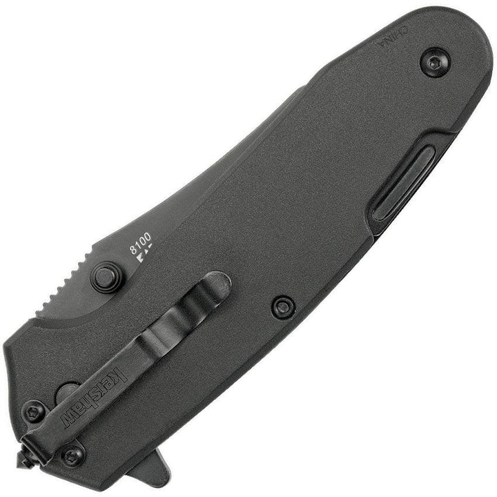 Kershaw Funxion EMT Linerlock A/O GFN Black Oxide Serrated 8Cr13MoV - Knives.mx