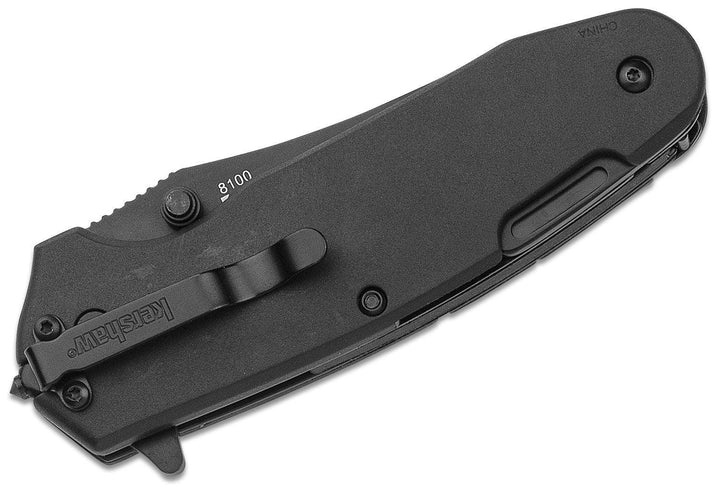 Kershaw Funxion EMT Linerlock A/O GFN Black Oxide Serrated 8Cr13MoV - Knives.mx