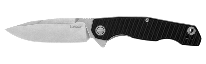 Kershaw Inception KVT Black G10 Stonewashed Clip Point D2 - Knives.mx