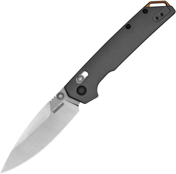 Kershaw Iridium DuraLock Gray 6061-T6 Anodized Aluminum Stonewashed D2 - Knives.mx