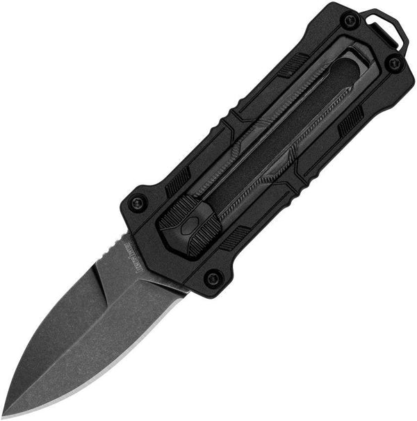 Kershaw Kapsule Sliding Button Lock Blackout GFN Blackwash 8Cr13MoV - Knives.mx