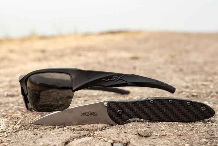 Kershaw Leek Framelock A/O Carbon Fiber Plain Stonewashed CPM 154 - Knives.mx