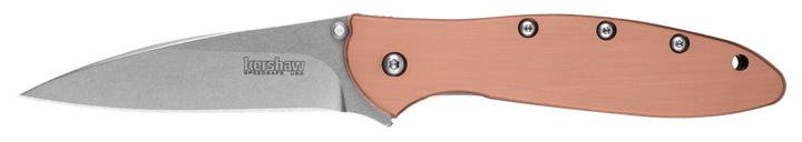 Kershaw Leek Linerlock A/O Copper Stonewash CPM-154 - Knives.mx