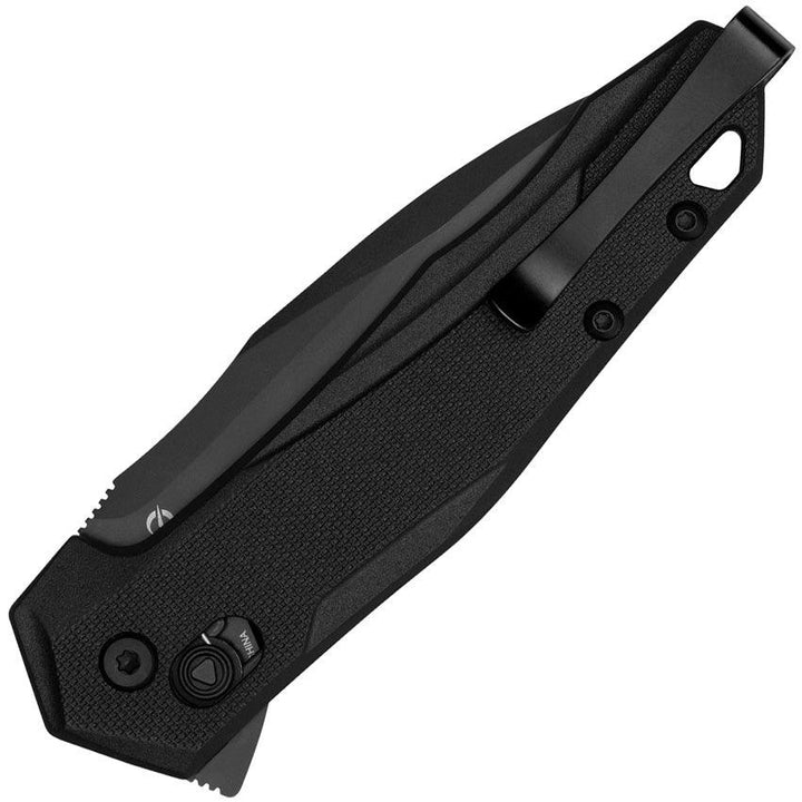 Kershaw Monitor DuraLock Black GFN Black Oxide Coating D2 - Knives.mx