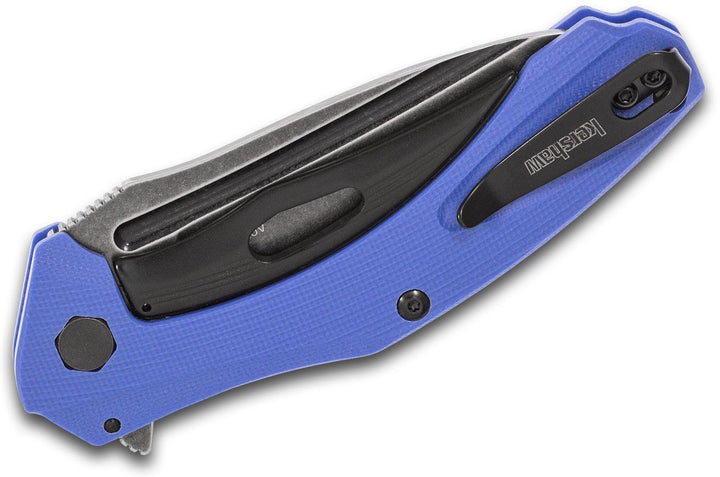 Kershaw Natrix Framelock A/O Blue G10 - Knives.mx