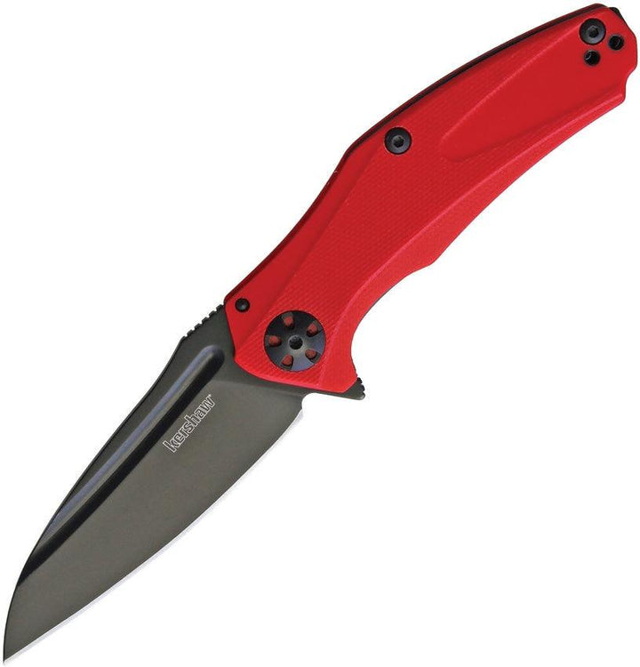 Kershaw Natrix Framelock Red G10 Black 8Cr13MoV - Knives.mx