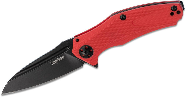 Kershaw Natrix Framelock Red G10 Black 8Cr13MoV - Knives.mx