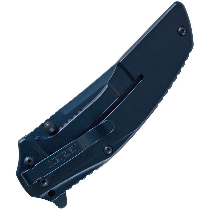 Kershaw Outright Framelock A/O Blue PVD Coated 8Cr13MoV - Knives.mx