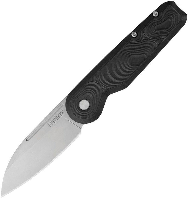 Kershaw Platform Framelock Black GFN Bead Blast Sheepsfoot 8Cr13MoV - Knives.mx