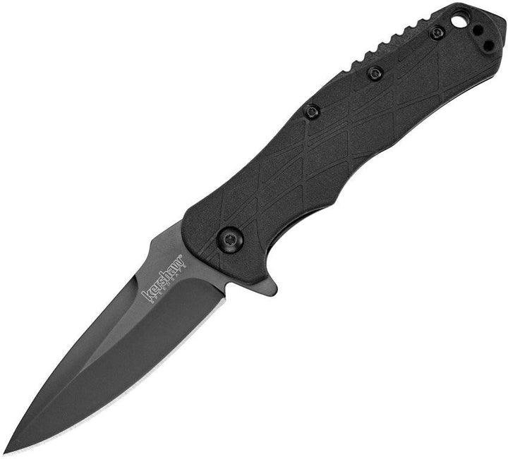 Kershaw RJ Tactical Linerlock A/O Black GRN 8Cr13MoV - Knives.mx