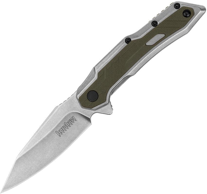 Kershaw Salvage Framelock A/O Olive GFN RTanto SW 8Cr13MoV - Knives.mx