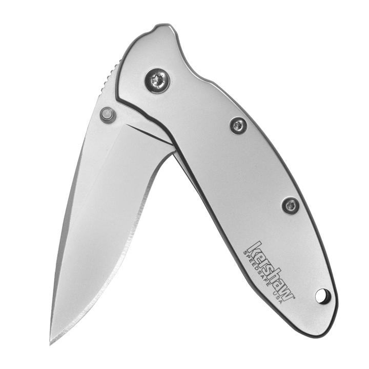 Kershaw Scallion Framelock A/O Stainless Bead Blasted 420HC - Knives.mx