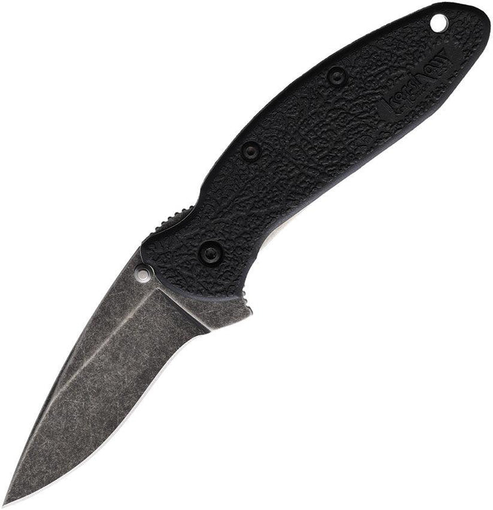 Kershaw Scallion Linerlock A/O BlackWash 420HC - Knives.mx