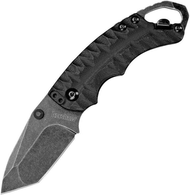 Kershaw Shuffle II Linerlock Black GFN BW Tanto 8Cr13MoV - Knives.mx