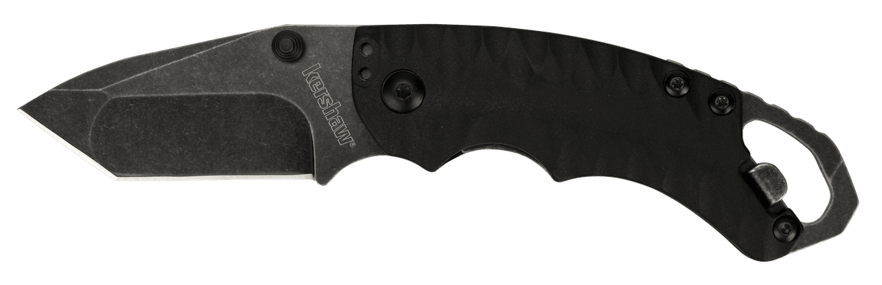 Kershaw Shuffle II Linerlock Black GFN BW Tanto 8Cr13MoV - Knives.mx