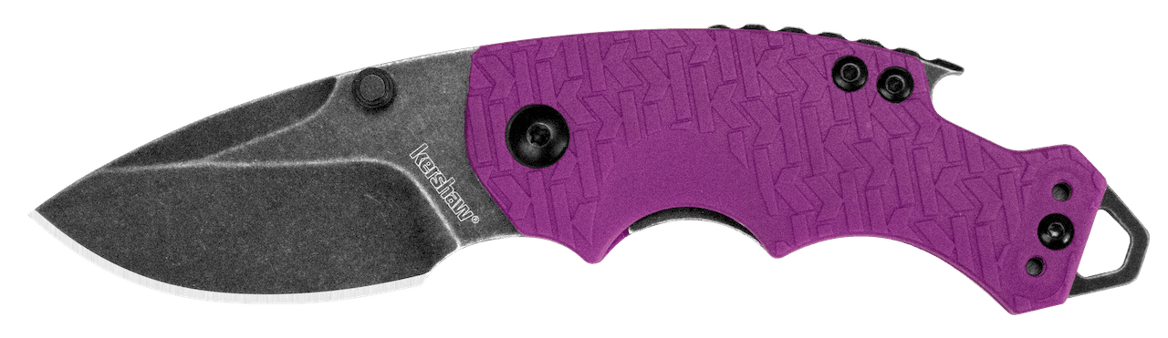 Kershaw Shuffle Linerlock Purple GFN BW 8Cr13MoV - Knives.mx