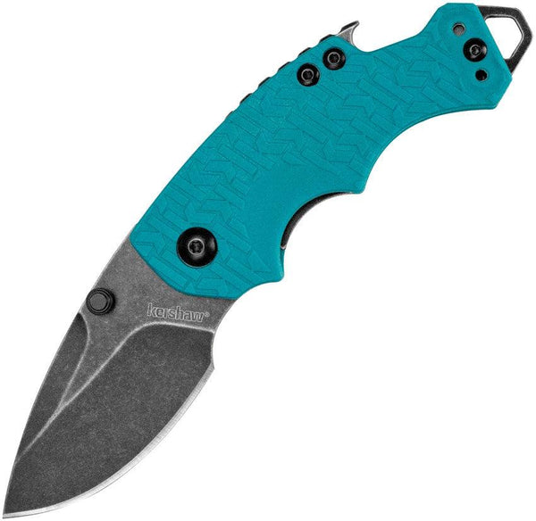 Kershaw Shuffle Linerlock Teal GFN BW 8Cr13MoV - Knives.mx