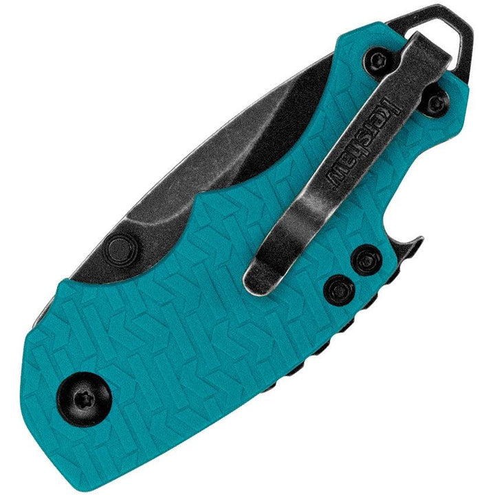 Kershaw Shuffle Linerlock Teal GFN BW 8Cr13MoV - Knives.mx