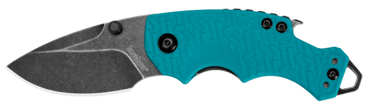 Kershaw Shuffle Linerlock Teal GFN BW 8Cr13MoV - Knives.mx