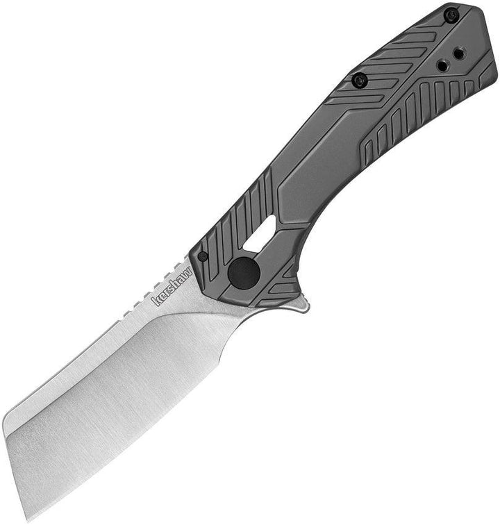 Kershaw Static Framelock Gray PVD Handle Satin 8Cr13MoV - Knives.mx