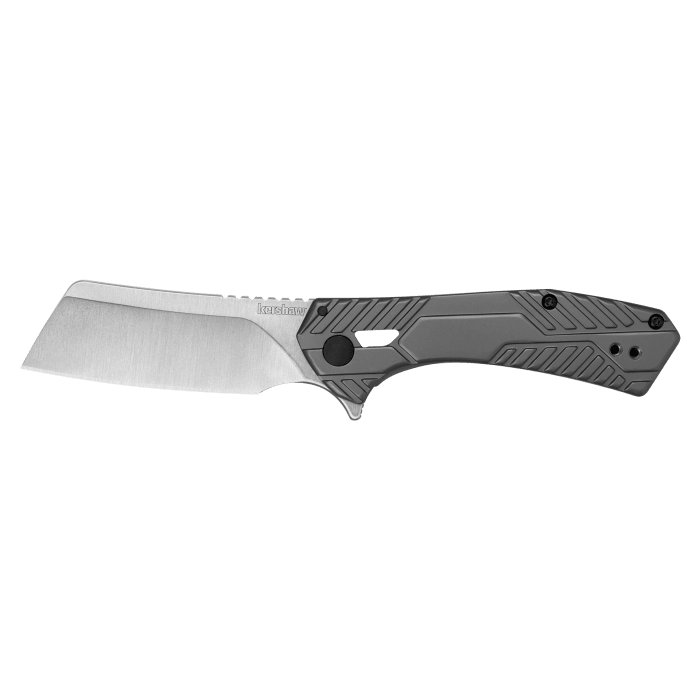 Kershaw Static Framelock Gray PVD Handle Satin 8Cr13MoV - Knives.mx