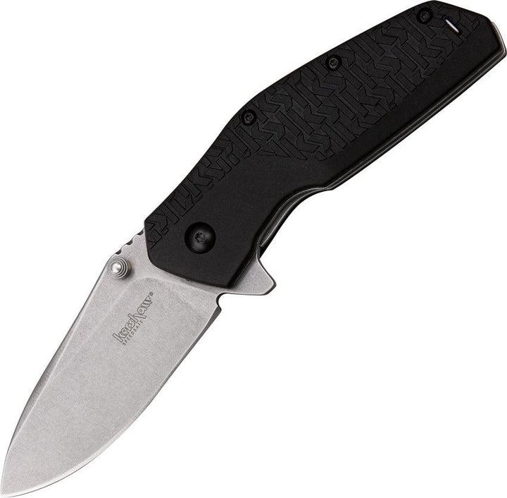 Kershaw Swerve Linerlock A/O Black GRN Stonewash 8Cr13MoV - Knives.mx