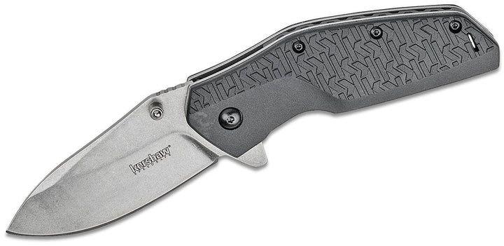 Kershaw Swerve Linerlock A/O Black GRN Stonewash 8Cr13MoV - Knives.mx