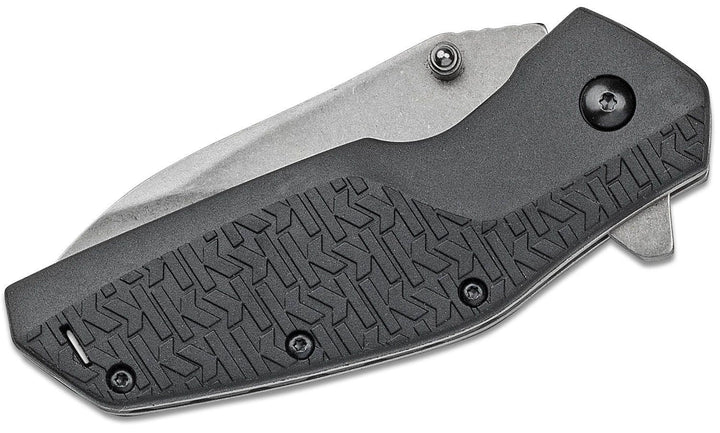 Kershaw Swerve Linerlock A/O Black GRN Stonewash 8Cr13MoV - Knives.mx