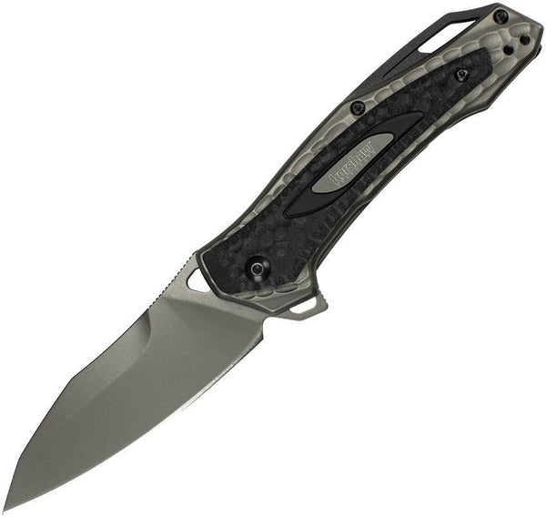 Kershaw Vedder Linerlock A/O Gray TiCN Coated 8Cr13MoV - Knives.mx