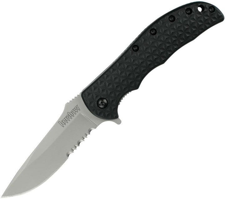 Kershaw Volt II Linerlock A/O Black GRN Serrated - Knives.mx