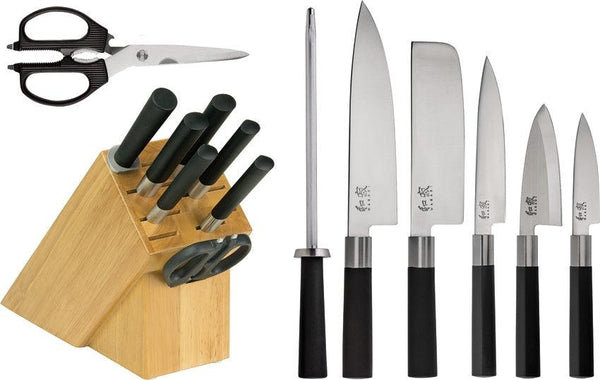 Kit Cuchillos Kershaw Wasabi 8 pc Set - Knives.mx