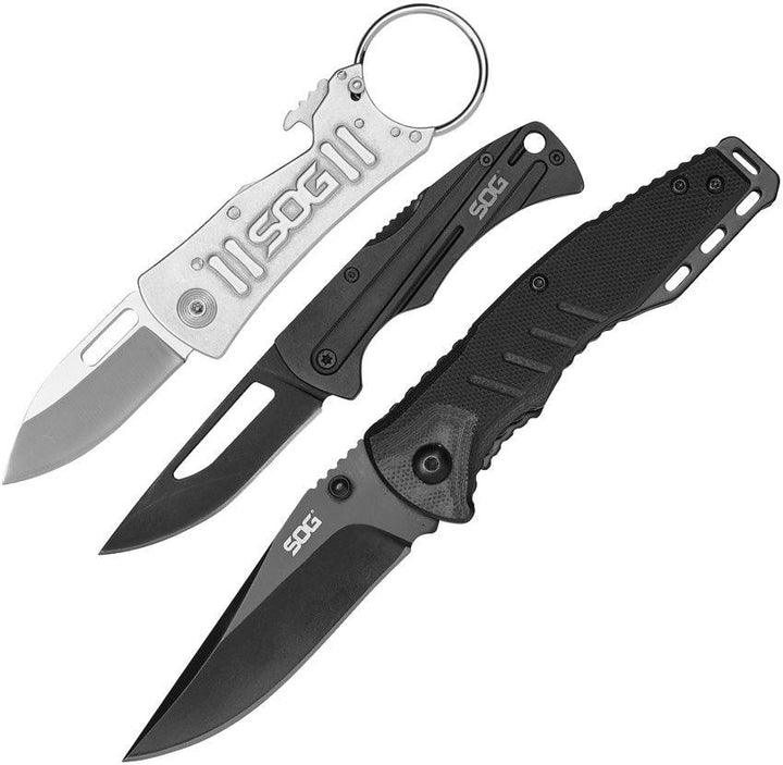 Kit Navajas SOG / Kit Folding Knives SOG Pro 3.1 Kit - Knives.mx