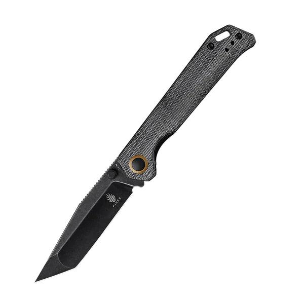 Kizer Cutlery Begleiter 2 Black Micarta 154CM - Knives.mx