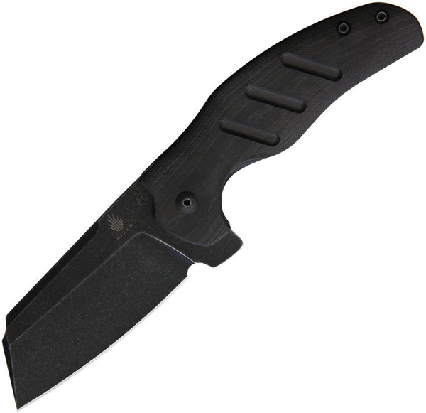 Kizer Cutlery C01E Linerlock Blackout Carbon Fiber Sheepsfoot S35VN - Knives.mx