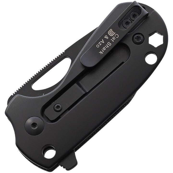Kizer Cutlery Catshark Folder Black Titanium+Micarta Bohler N690 - Knives.mx