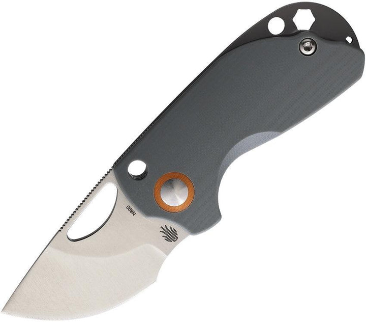 Kizer Cutlery Catshark Folder Titanium+G10 Satin Bohler N690 - Knives.mx