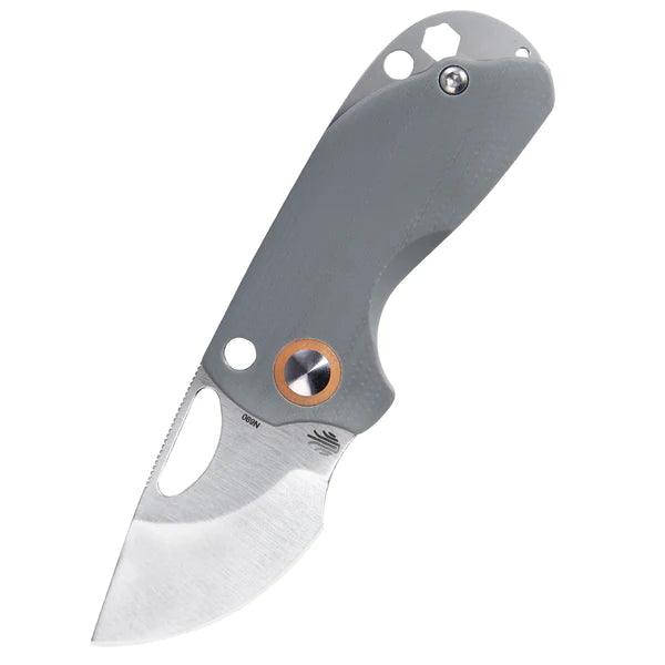 Kizer Cutlery Catshark Folder Titanium+G10 Satin Bohler N690 - Knives.mx