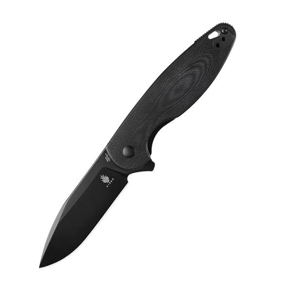 Kizer Cutlery Cozy Liner Lock Knife Black G10 154CM - Knives.mx