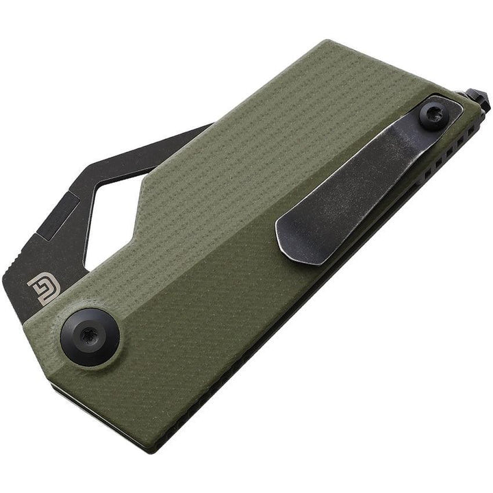 Kizer Cutlery CyberBlade Linerlock OD Green G10 Black SW Bohler M390 - Knives.mx