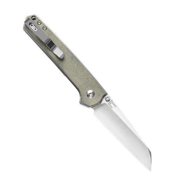 Kizer Cutlery Domin Linerlock Green Micarta 154CM - Knives.mx