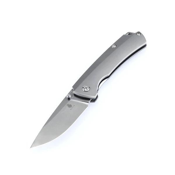 Kizer Cutlery Kizer T1 Titanium Gray Stonewash CPM-S35VN - Knives.mx