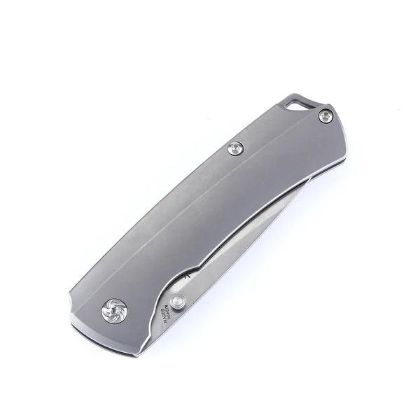 Kizer Cutlery Kizer T1 Titanium Gray Stonewash CPM-S35VN - Knives.mx