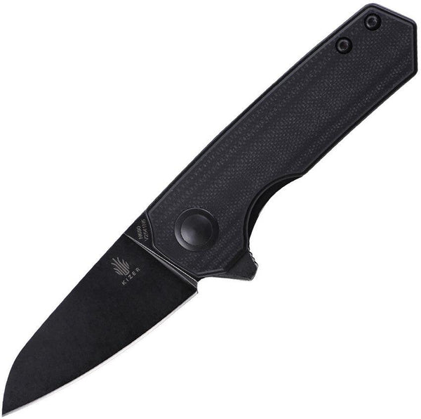 Kizer Cutlery Lieb Linerlock Blackout G10 Bohler N690 - Knives.mx