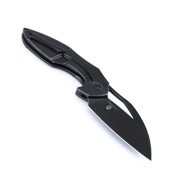 Kizer Cutlery Megatherium Titanium Black Stonewash CPM-S35VN - Knives.mx