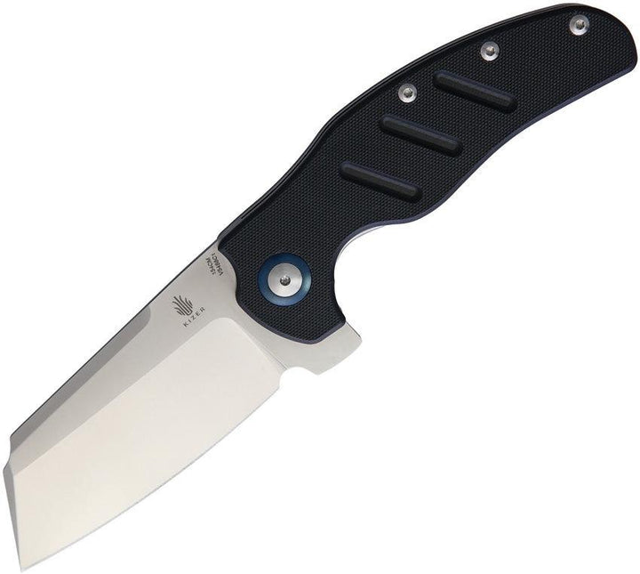 Kizer Cutlery Sheepdog Linerlock Black G10 154CM - Knives.mx